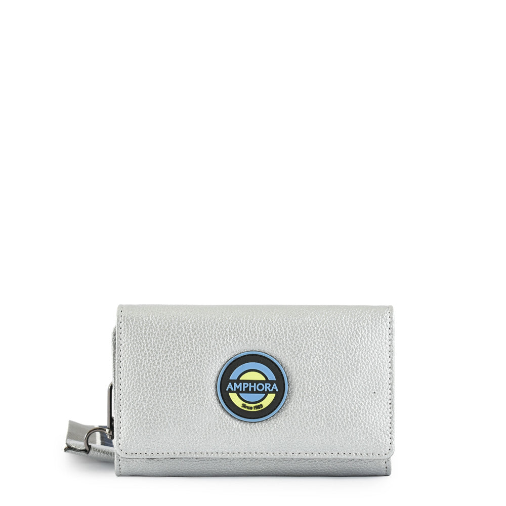 Medium Accordion Wallet Rotterdam Silver
