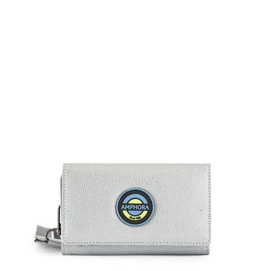 Medium Accordion Wallet Rotterdam Silver
