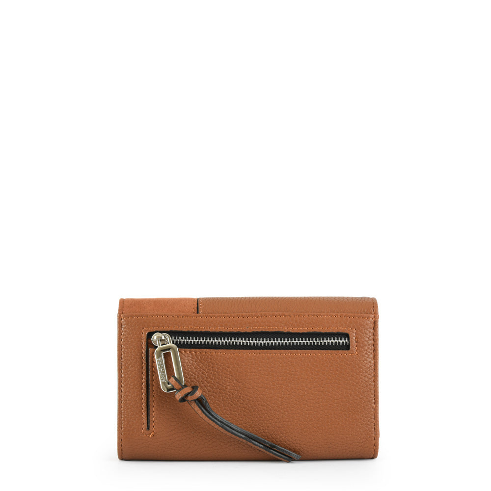 Urica Coffee Medium Accordion Wallet