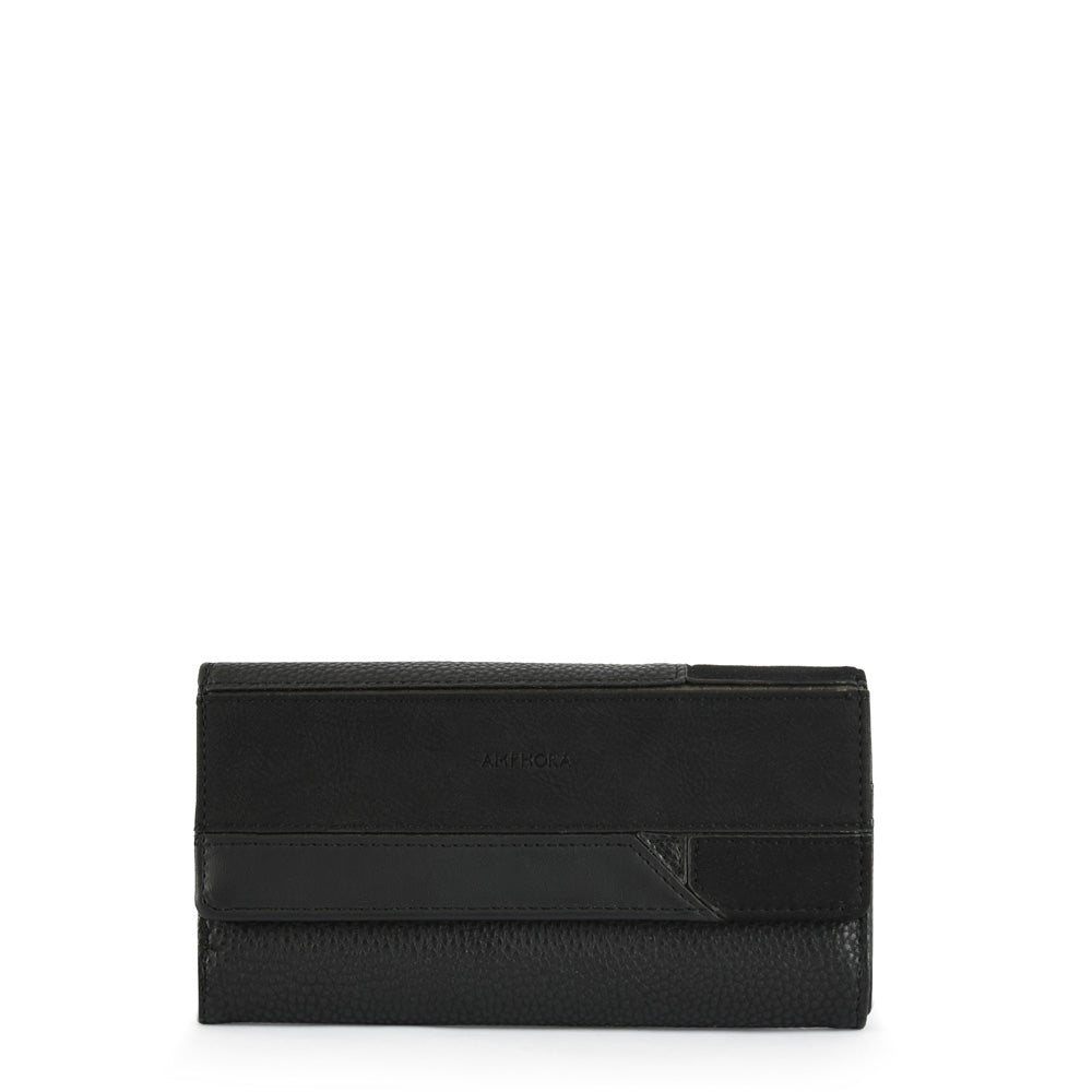 Large Black Urica Wallet