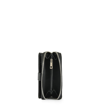 Medium Black Mizque Exterior Closure Wallet