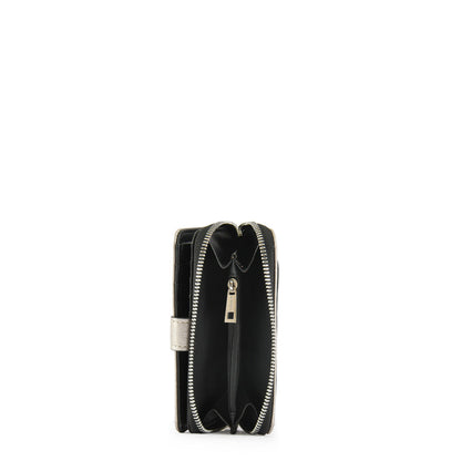 Medium Dark Silver Mizque Exterior Closure Wallet