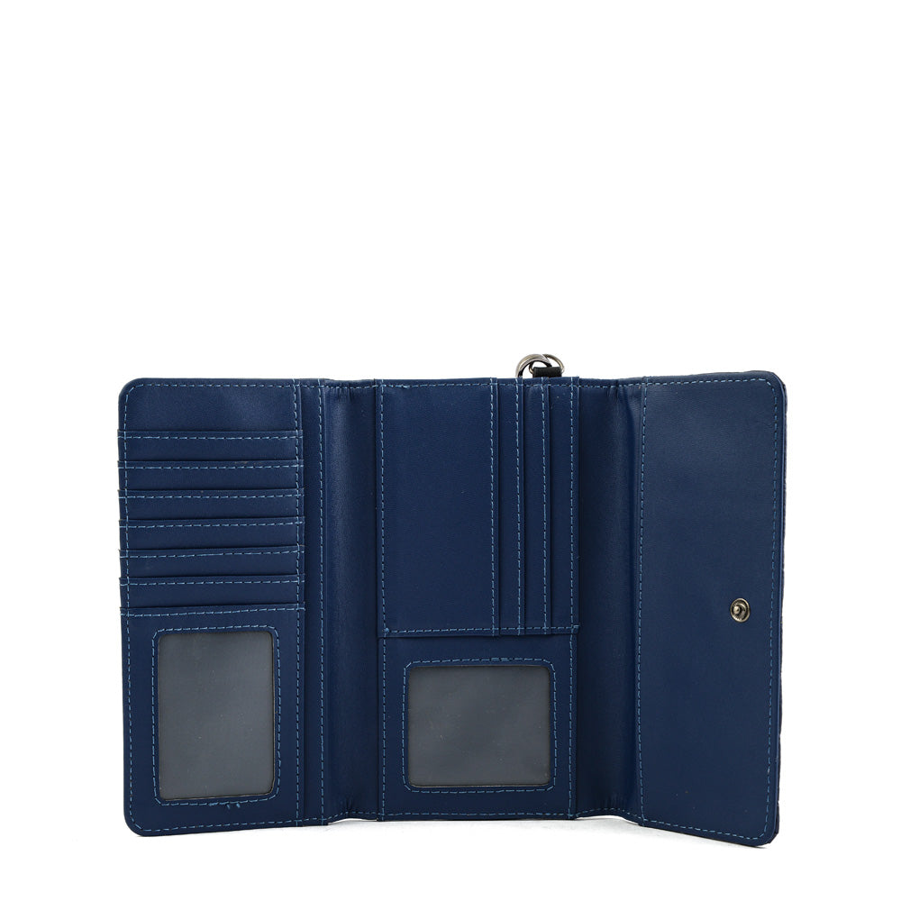 Volendam Medium Wallet Dark Blue