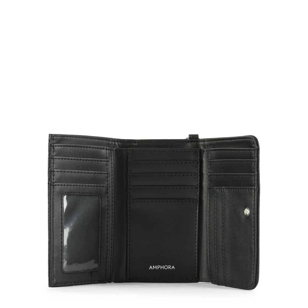 Lisse Black Medium Wallet