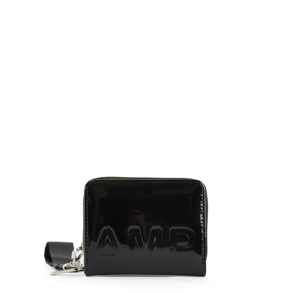 Small black canberra case wallet