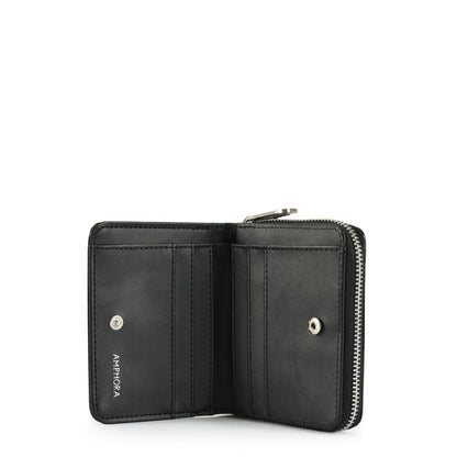 Small black canberra case wallet