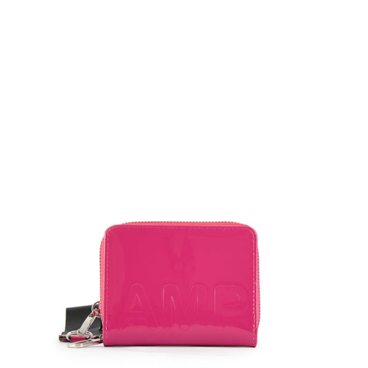 Small fuchsia canberra case wallet