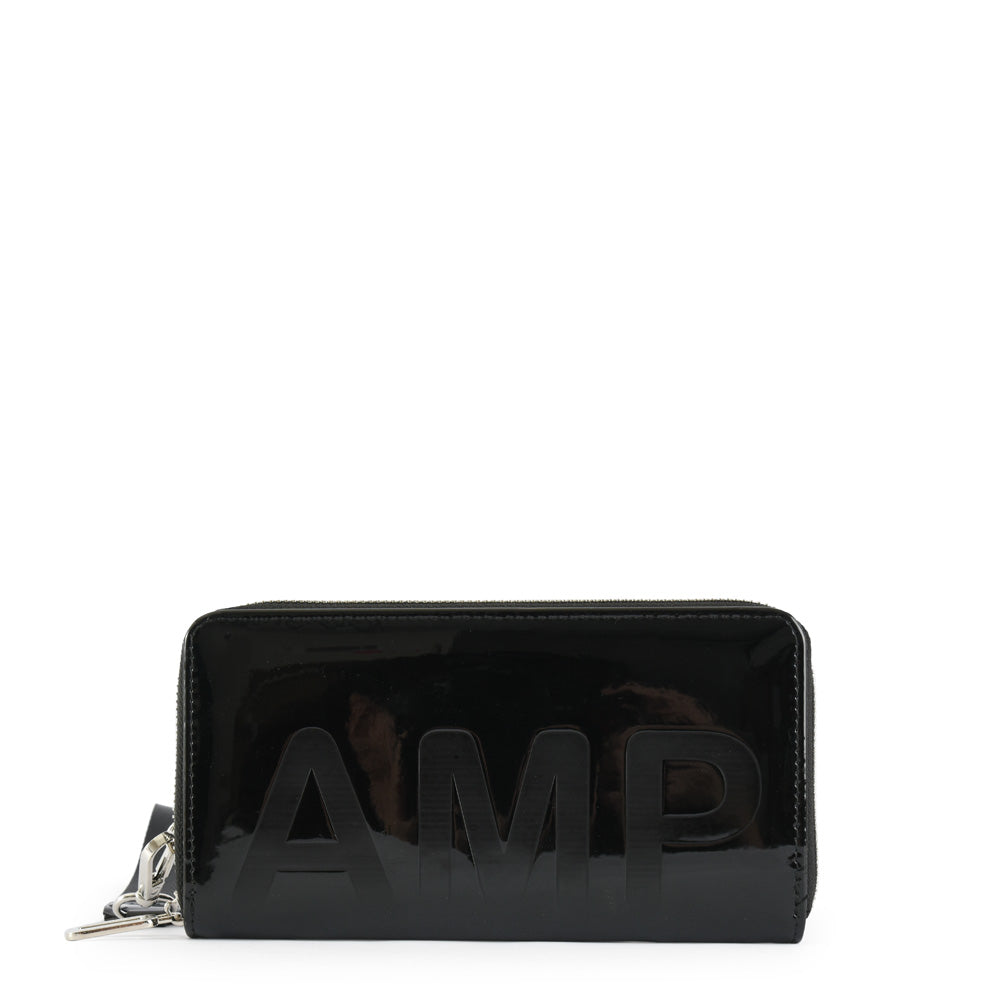 Large black Canberra case wallet