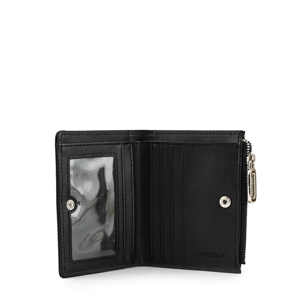 Nirbeck Small Exterior Closure Wallet Black