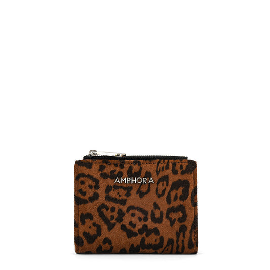 Small Nirbeck Brown Exterior Closure Wallet