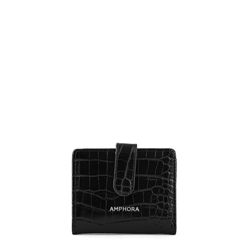 Croccos black window card holder