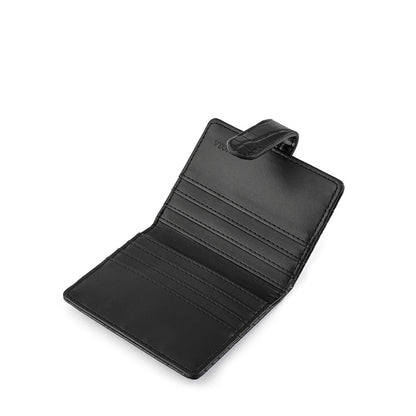 Croccos black window card holder