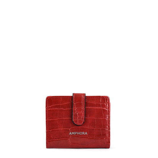 Red Croccos window card holder
