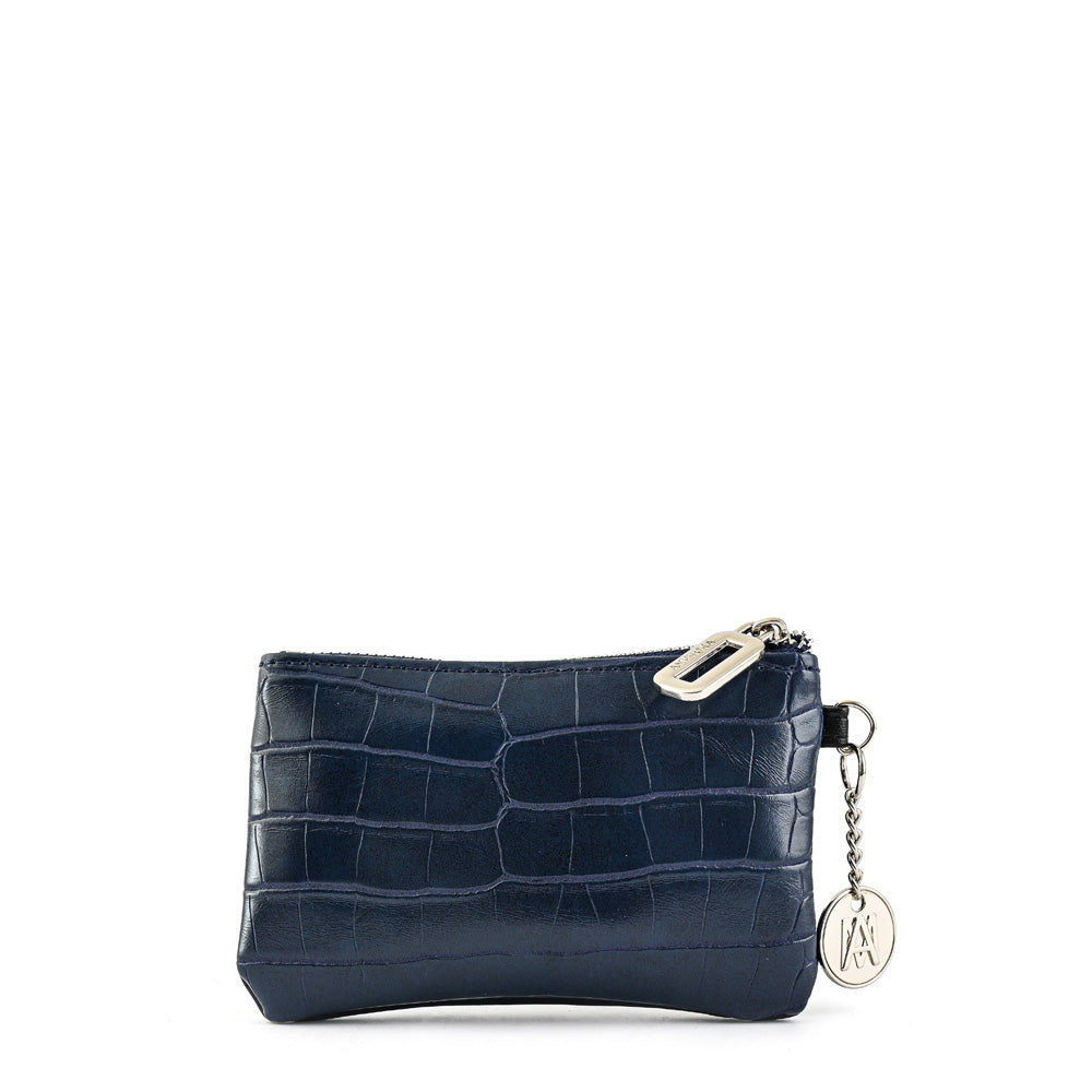 Penelope Small Dark Blue Rectangular Purse