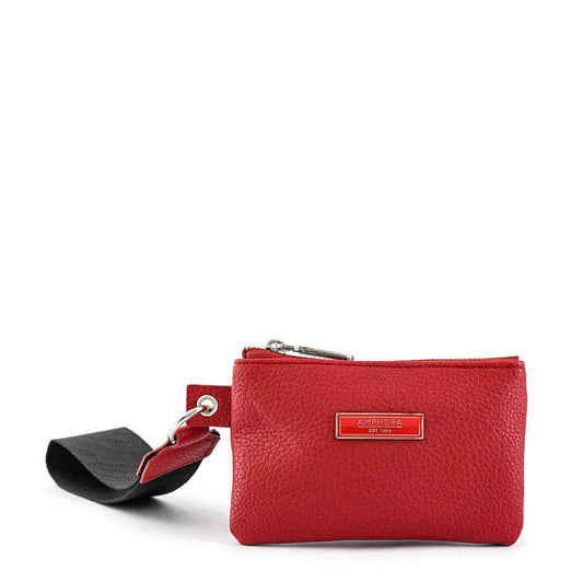 Red sable rectangular purse