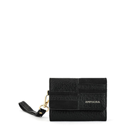 Mariannel Small Exterior Closure Wallet Black