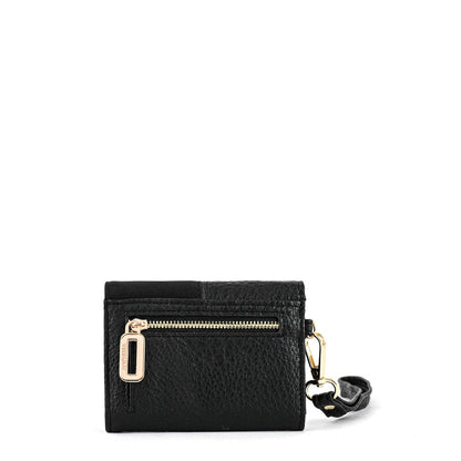 Mariannel Small Exterior Closure Wallet Black