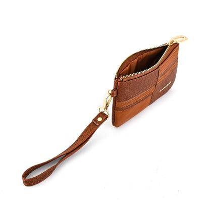 Medium Brown Mariannel Rectangular Purse