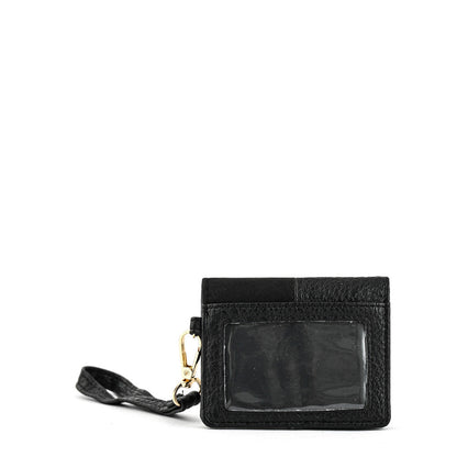 Card holder with black mariannel window