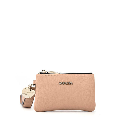 Old pink charms rectangular purse