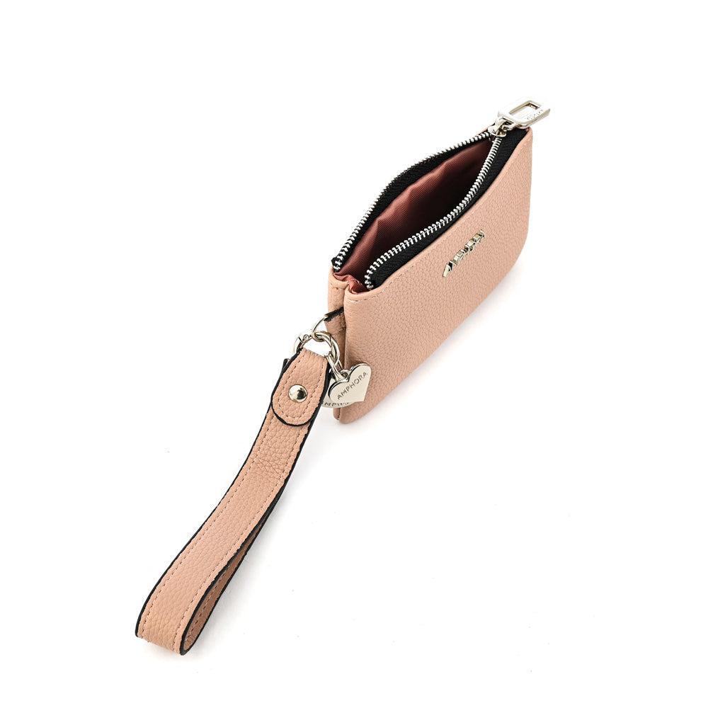 Old pink charms rectangular purse
