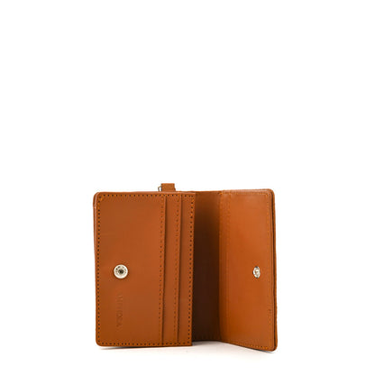 Card holder with camel charms interior pocket