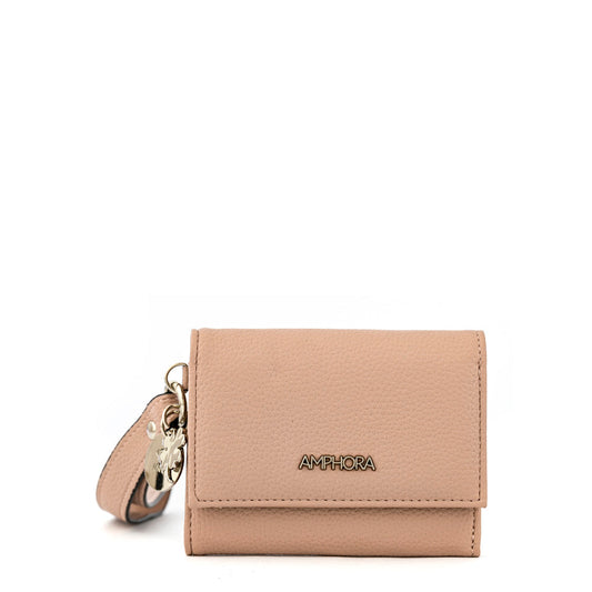 Small old pink charms wallet