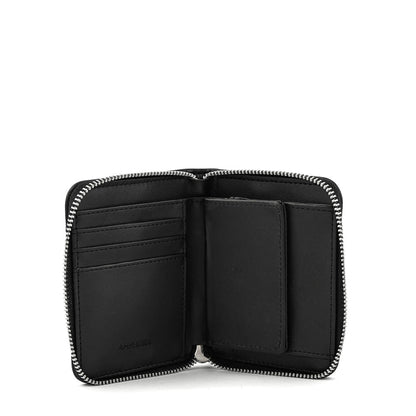 Medium black anima case wallet