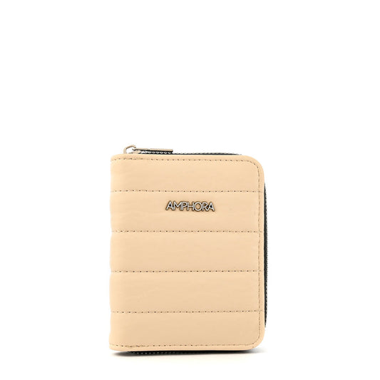 Medium beige anima case wallet