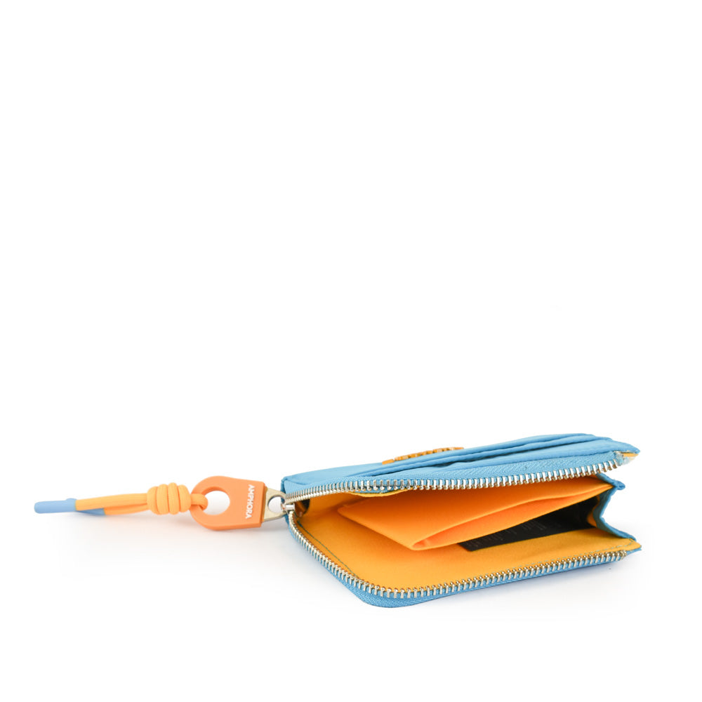 willis light blue card holder