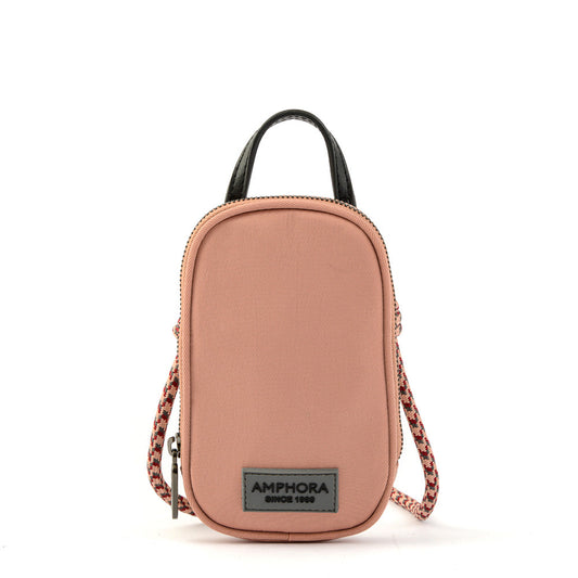 Small pink hagia cell phone wallet