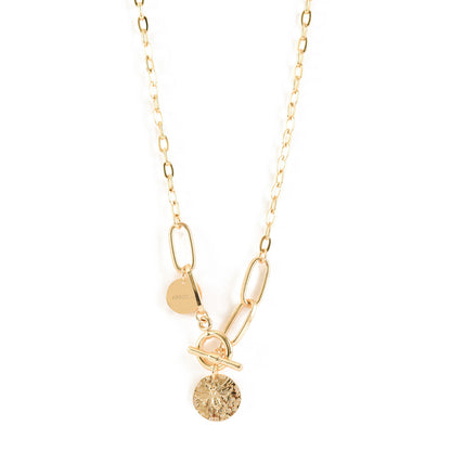 Golden bee necklace