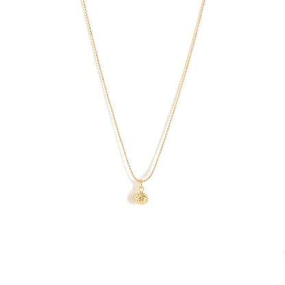 Gold Milan pendant necklace