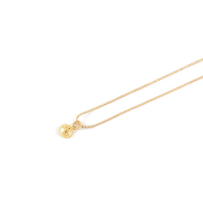 Gold Milan pendant necklace