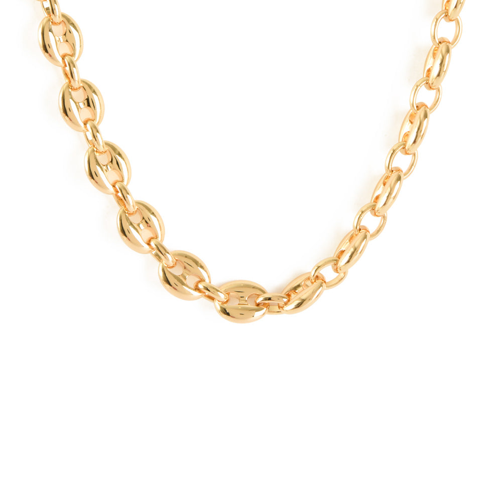 gold brooklyn necklace