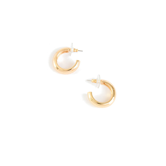 Denver gold hoop earrings