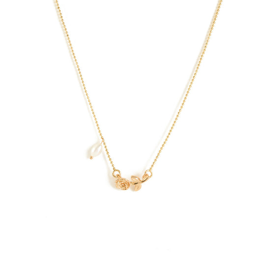 Rose gold necklace
