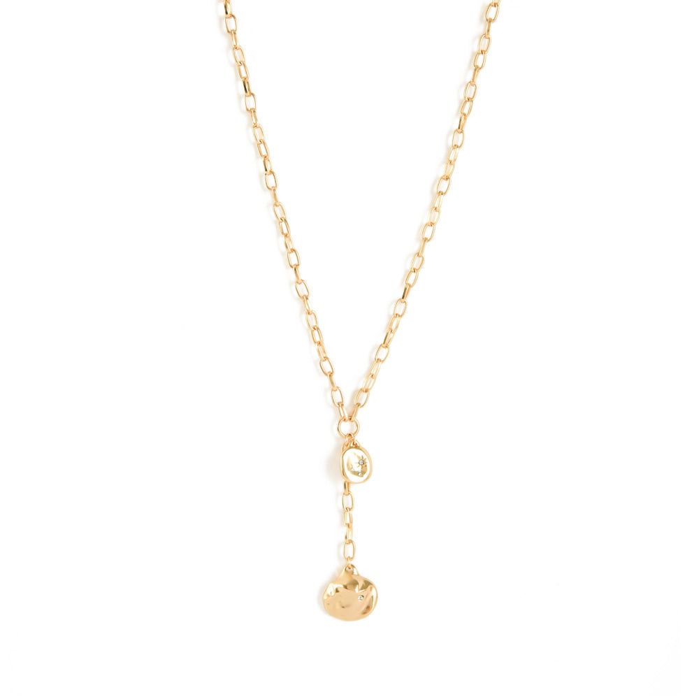 Gold Cairo pendant necklace