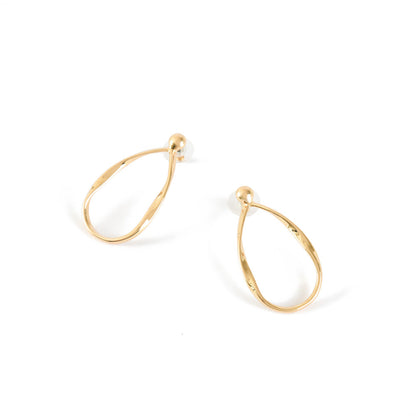 Golden Barcelona hoops