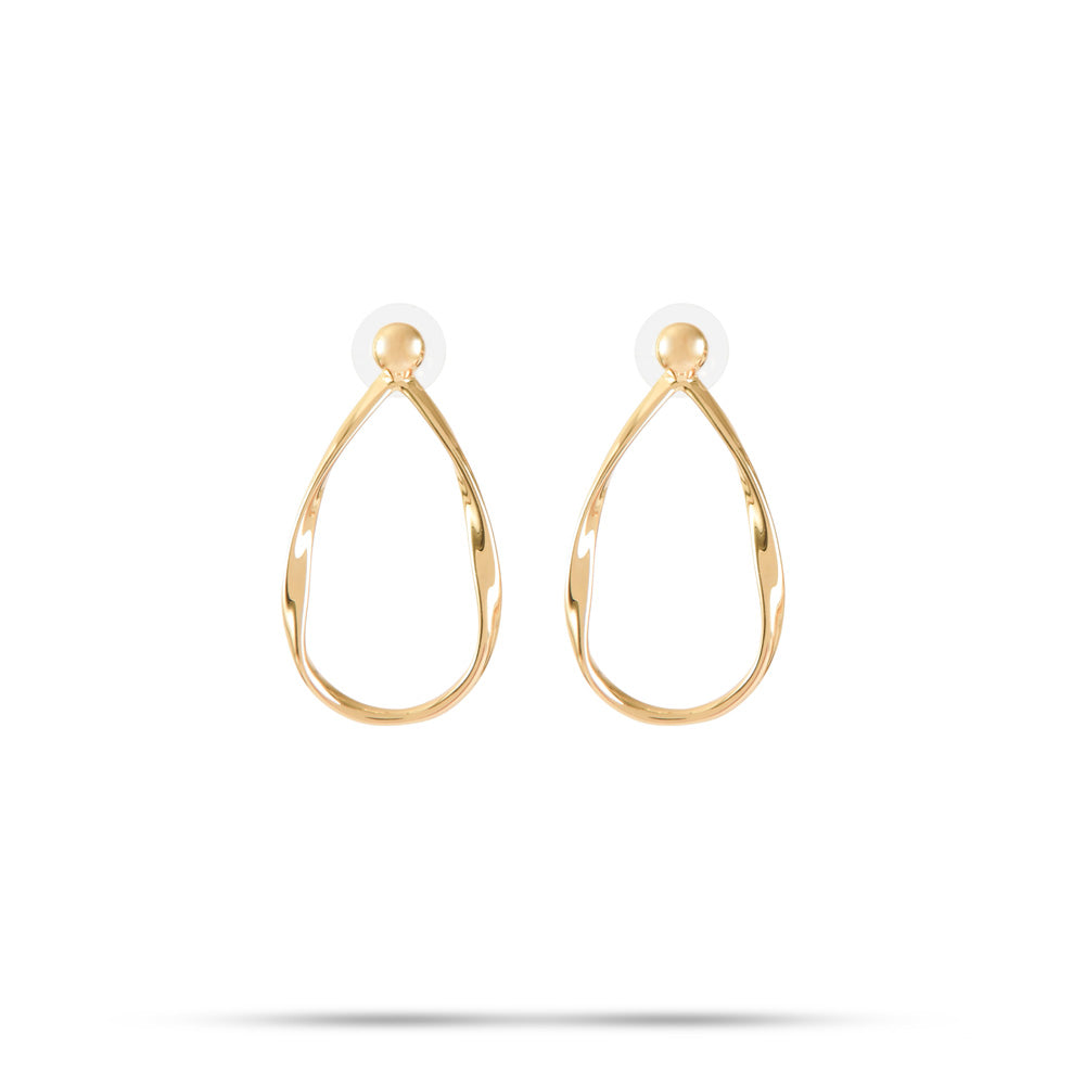 Golden Barcelona hoops