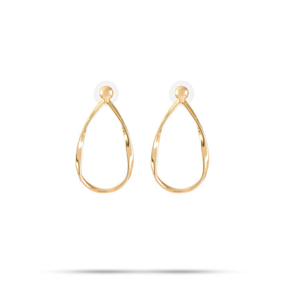 Golden Barcelona hoops