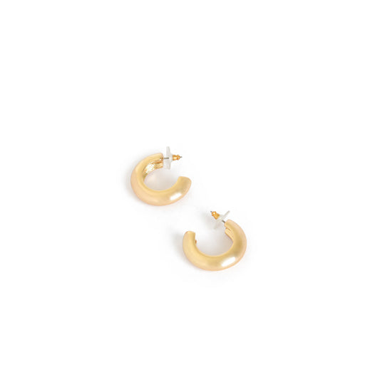 Osaka gold hoops