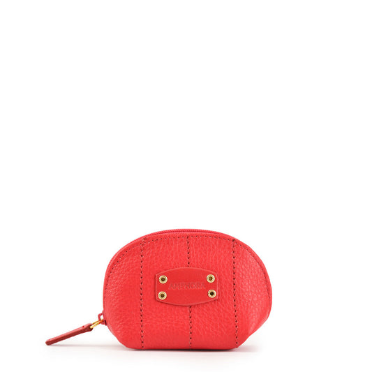 Oval 0 eyelet coral purse