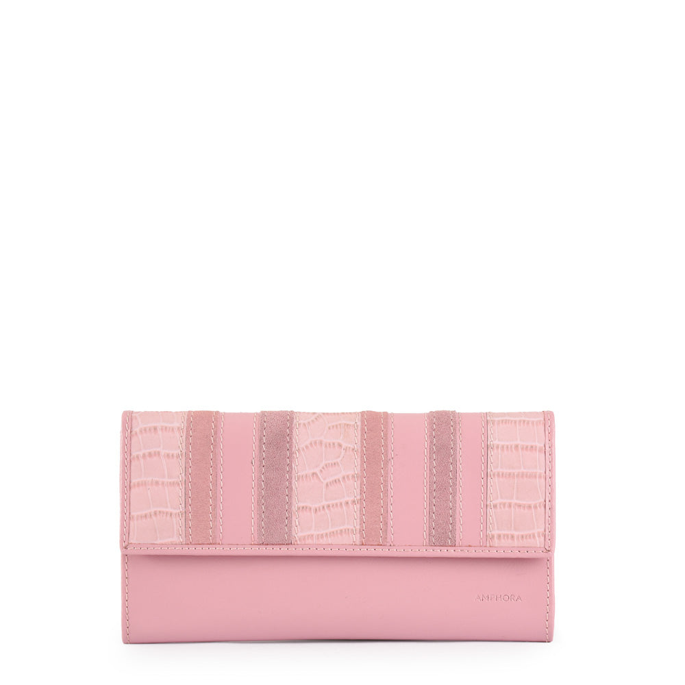 Checkbook 0 stripes old pink