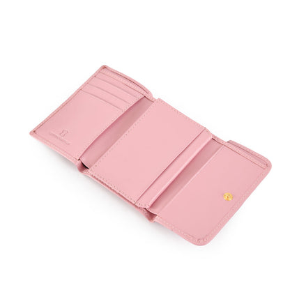 Medium Wallet 0 Stripes Old Pink