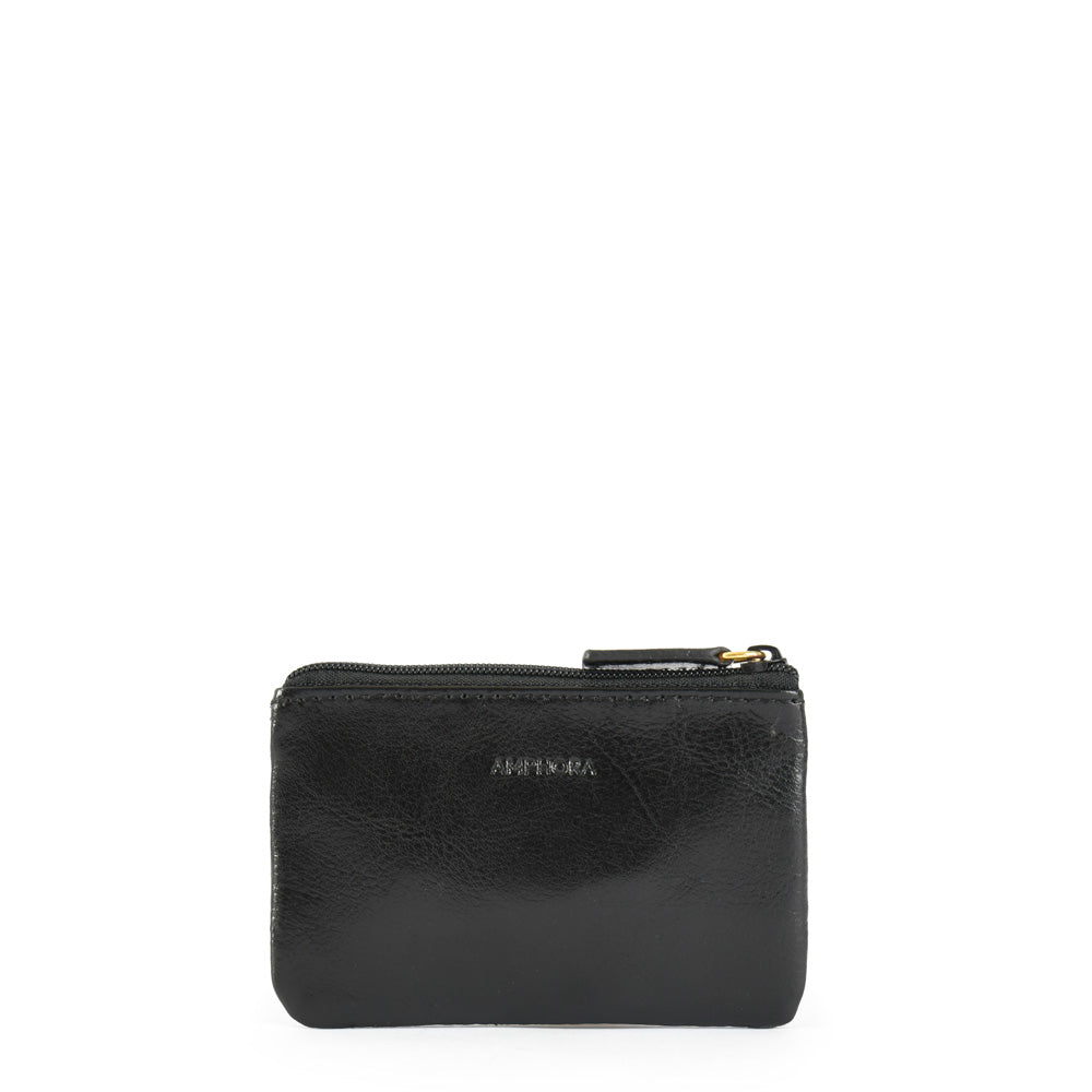 Rectangular purse 0 stripes black