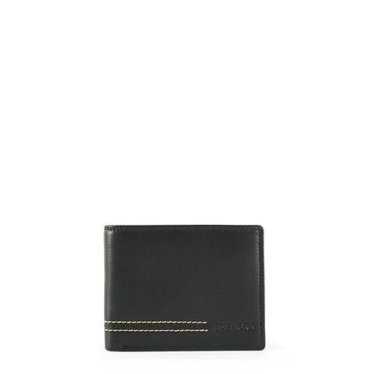 Martin Black Medium Flap Wallet