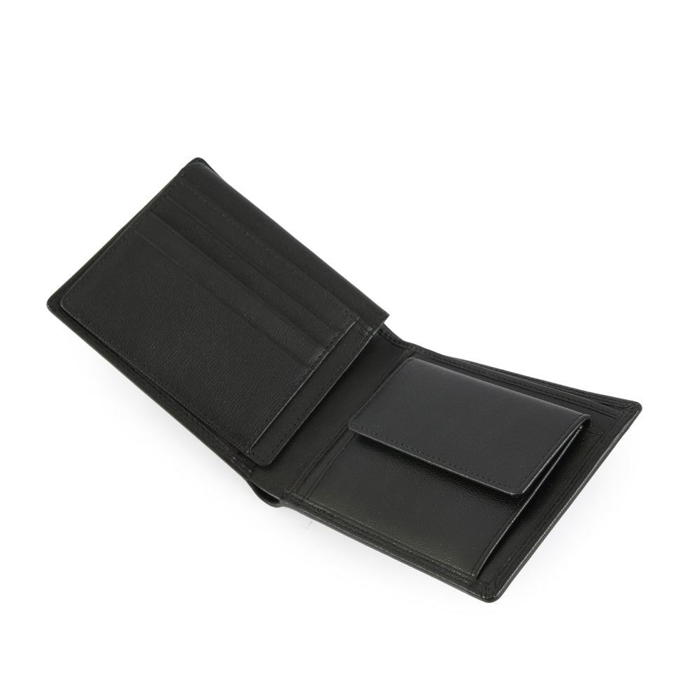Martin Black Medium Flap Wallet