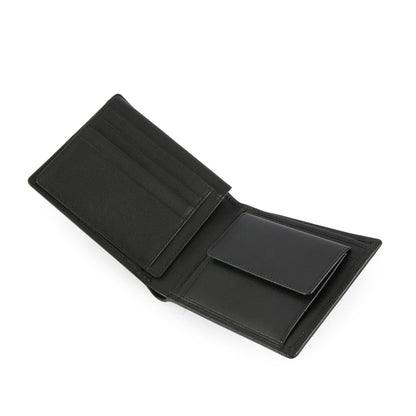 Martin Black Medium Flap Wallet