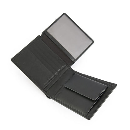 Martin Black Medium Flap Wallet